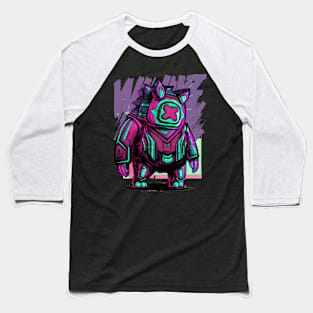 Japanese Monster Mecha Baseball T-Shirt